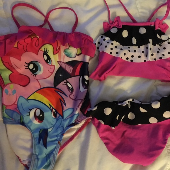 my little pony bathing suit 4t